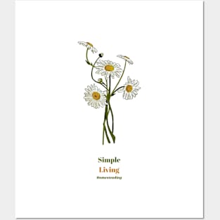 Simple Living Homesteading Posters and Art